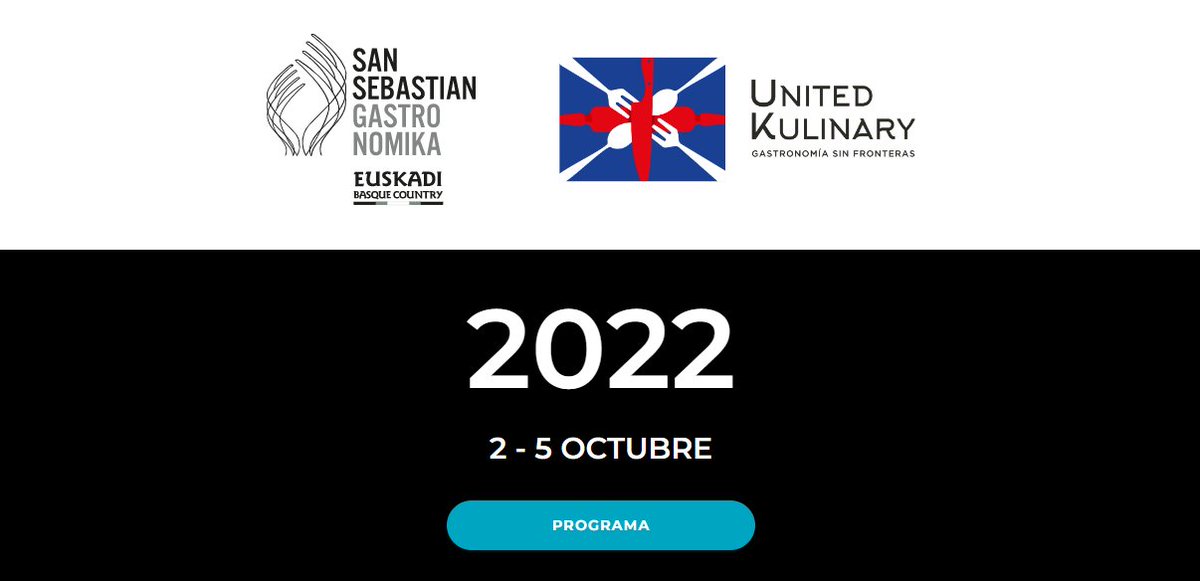 Gastronomika is back and the contests, the fair, the presentations and much more are back! 
Come and discover first-hand the best national and world cuisine at <a href="/KursaalDonostia/">Kursaal</a>  
Sign up at sansebastiangastronomika.com/en/programa
#ssg22
📍📅 October 3-5
