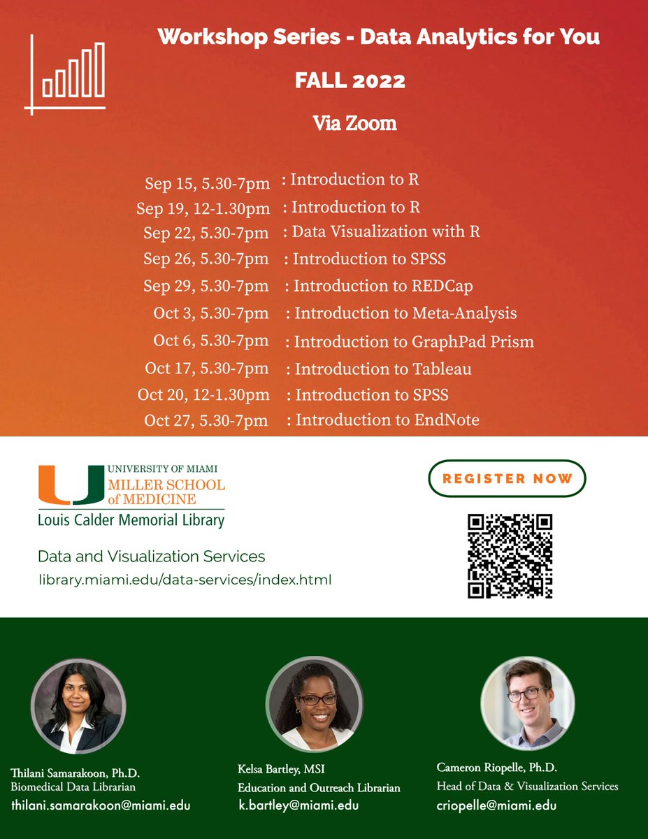 CalderMedLib's tweet image. Make sure to check out our data workshop classes. Sign up through the link in our bio. #MedicalLibrary #DataClasses #CalderLibrary #LibraryClasses #Library