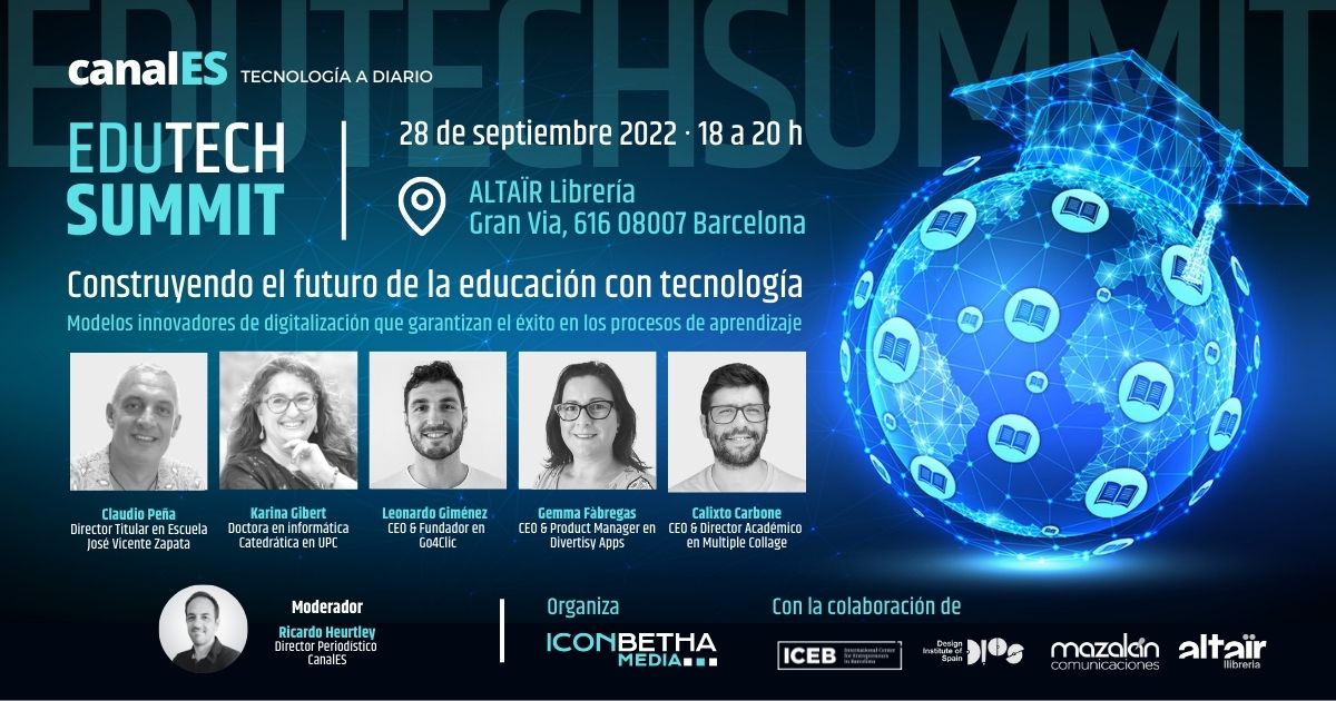 🧑🏻‍💻 Inscríbete al evento #EdutechSummit aquí 👉🏻 canal-es.com/1080-Construye…