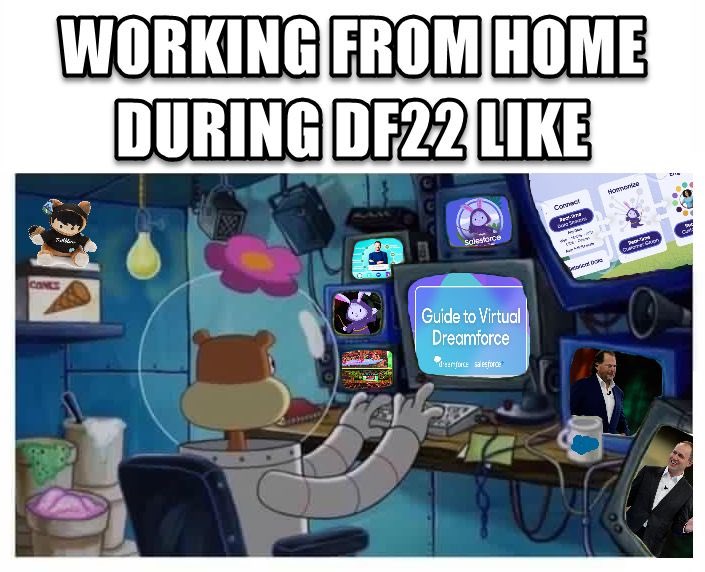 Salesforce_Marc's tweet photo. #DF22 #DF2022 #Salesforce #SalesforceGenie #AwesomeAdmin #awesomeadmins #TrailblazerCommunity #trailheadgo #TrailBlazer #Trailblazers #WorkFromHome https://t.co/gKKgIf6Egv