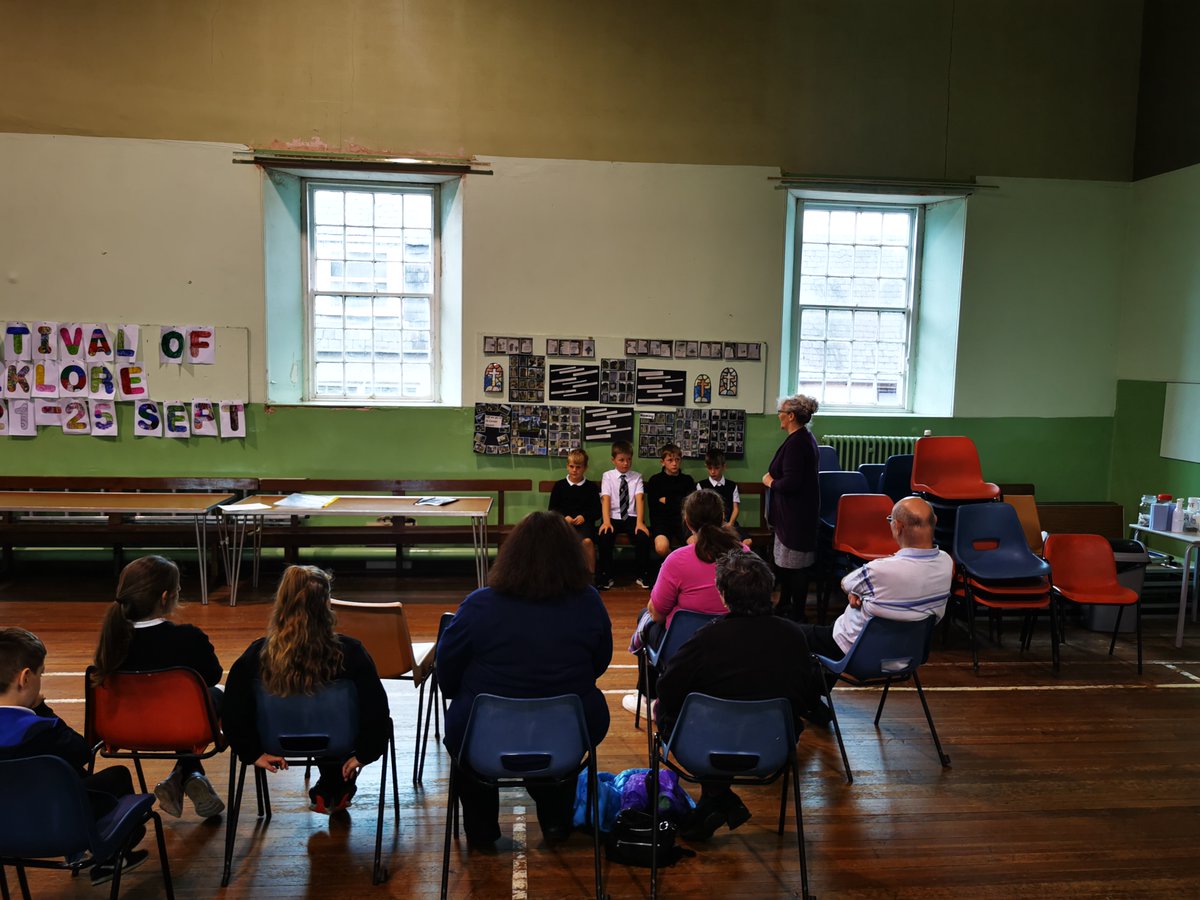 festoffolklore's tweet photo. Thanks to the children of Kelloholm Primary School for opening our #FestivalofFolklore today with 'Our #Graveyard Project'! Great to see the children taking centre stage; inquisitive, enthusiastic and engaging - well done! #scotlandstartshere #YS2022 https://t.co/CK9aXJMIXb