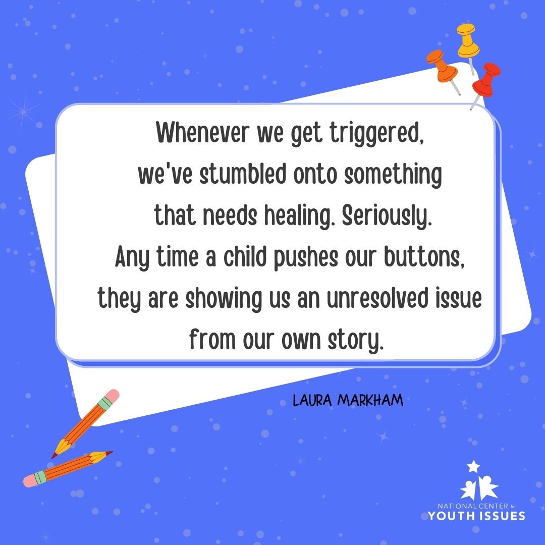 NCYI's tweet image. We can relate to this...how about you? When we're able to take a moment to pause, we can dig into what's bothering us in that situation. 
#triggered #healing #unresolvedissue