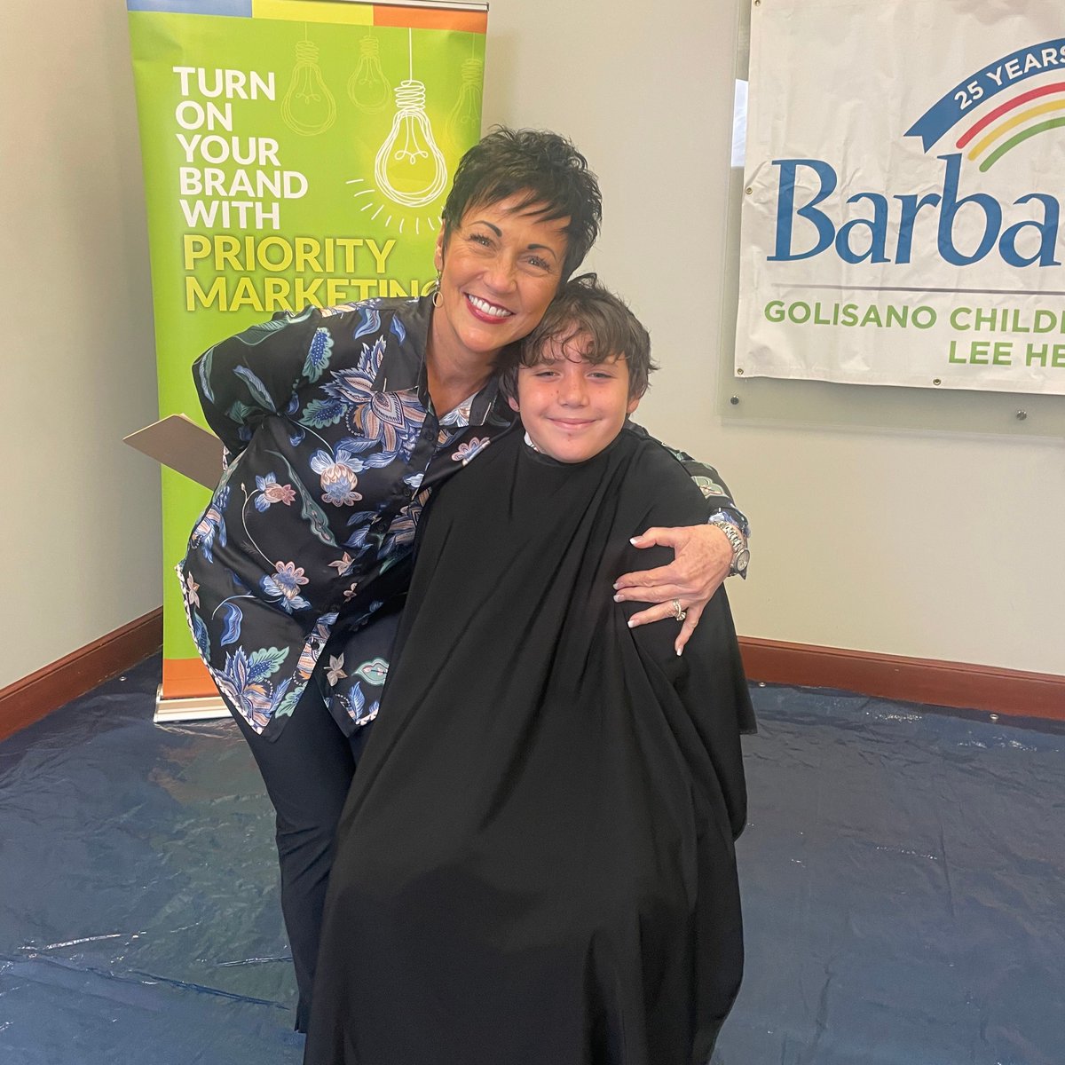 LeeHealthFdn's tweet photo. Thank you to @prioritymktg for hosting their own #ClipsforCancer live stream and raising nearly $3,500 in honor of their 30th Anniversary! Your support of #BarbarasFriends will help local children battling cancer know that they are not alone. https://t.co/Me0tYpgYY9 https://t.co/XFKlRbLtlW