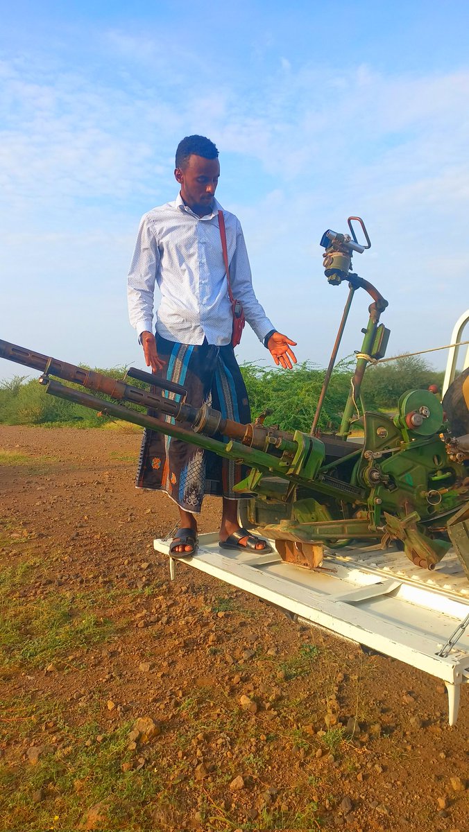 QafarWane's tweet photo. መረጃ ❤

በአፋር ግንባር ጎሊና-- ፎኪሳ ላይ በአፋር ህዝባዊ ሃይል ከጁንታው የተማረከ ከባድ መሳሪያ ነው ። 

የአፋር ህዝባዊ ሃይል ሀገር እየስቀጠለ ነው ። https://t.co/J9GsC5Prb6
