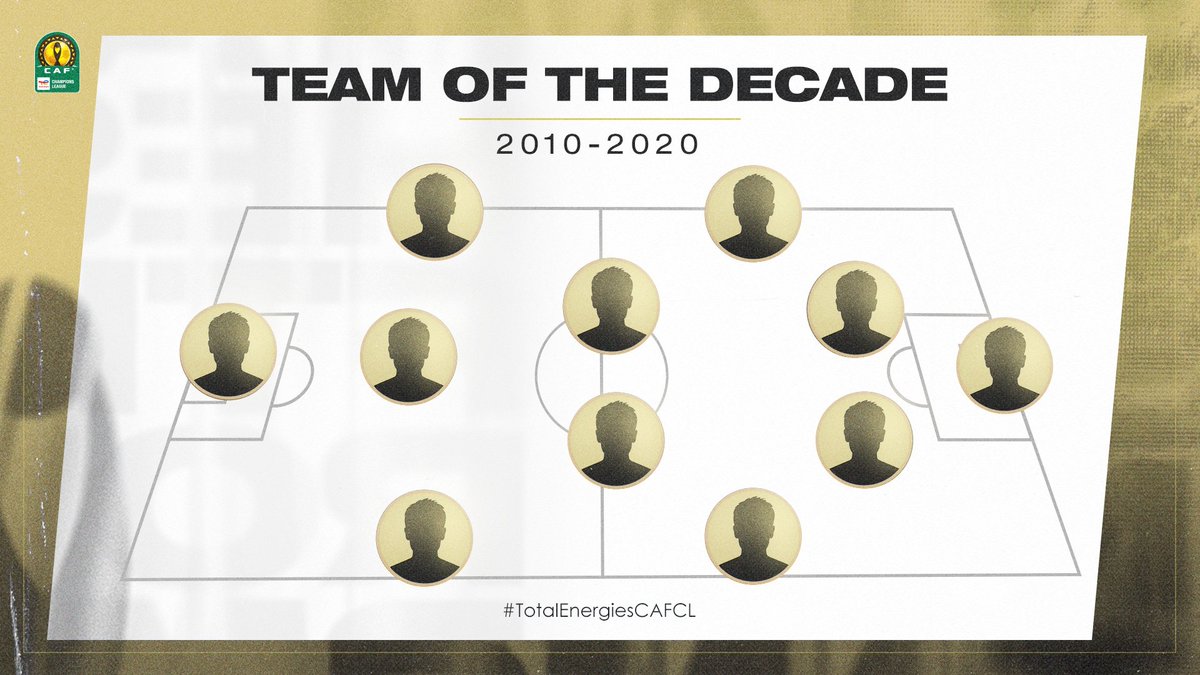 CAFCLCC_ar's tweet photo. 2010-2020! โจ
ุนุดุฑ ุณููุงุช ู
ู
ูุฒุฉ ูู ุชุงุฑูุฎ ุฏูุฑู ุฃุจุทุงู ุฅูุฑูููุง. ๐
ุญุงู ุงูููุช ูุงุฎุชูุงุฑ ุฃูุถู ูุฑูู ุฎูุงู ุชูู ุงูุญูุจุฉ. ๐
#TotalEnergiesCAFCL | #TeamOfTheDecade https://t.co/f0jUs8wNA3