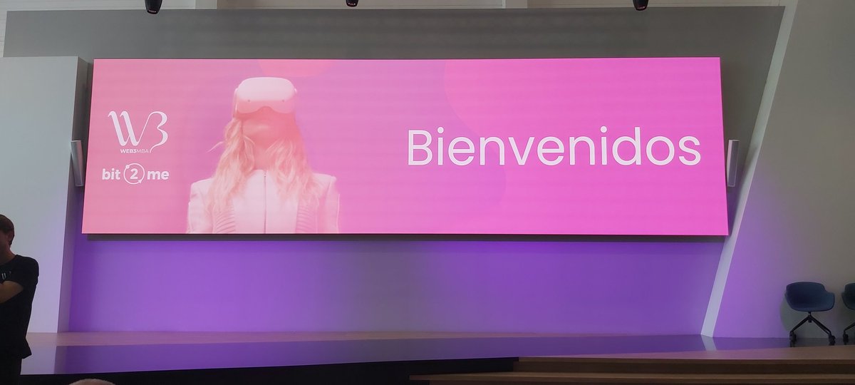 jabravo's tweet photo. En la presentación de #Web3MBA, la nueva iniciativa educativa de @bit2me https://t.co/e6ipqwSnWX https://t.co/8nXrGIo3Of