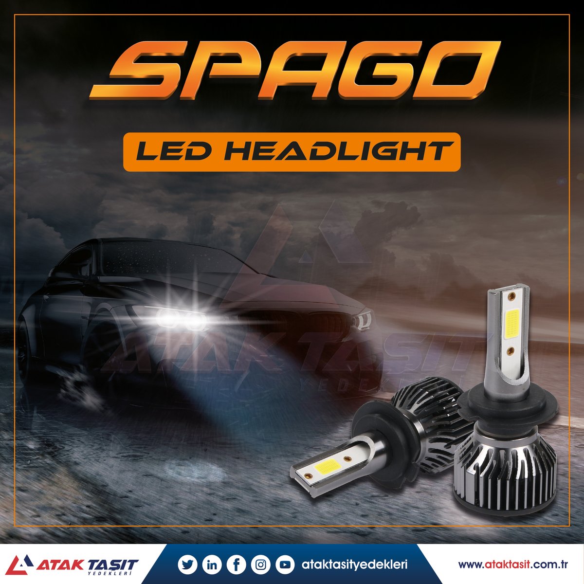 Atak_Tasit's tweet photo. Spago Led Ampul !

#spago #ledampul #ataktaşıtyedekleri #herzamanatak #YedekParça #SpareParts #Aftermarket #sanayi #otomotiv #otomobil https://t.co/JDz1kwnCjh