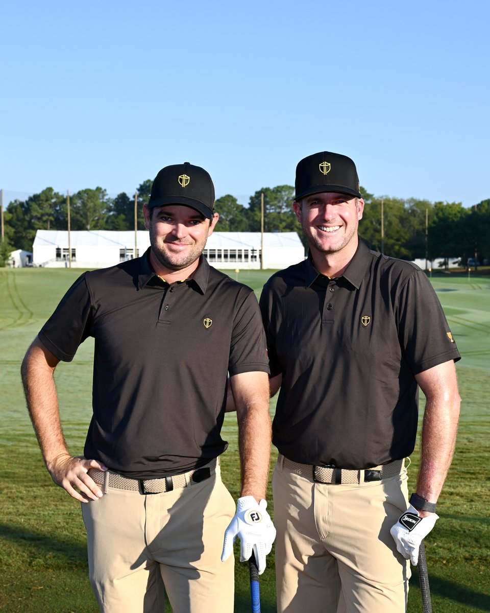 PGATOUR's tweet photo. Best friends and now @PresidentsCup partners 🇨🇦

Canadians @CoreConn and @TaylorPendrith make their #IntlTeam debut this week. https://t.co/4qS3ZCVIBv