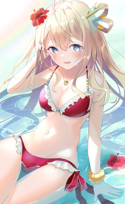 水着レイオーバ #バトスピ #レイオーバ #女の子  