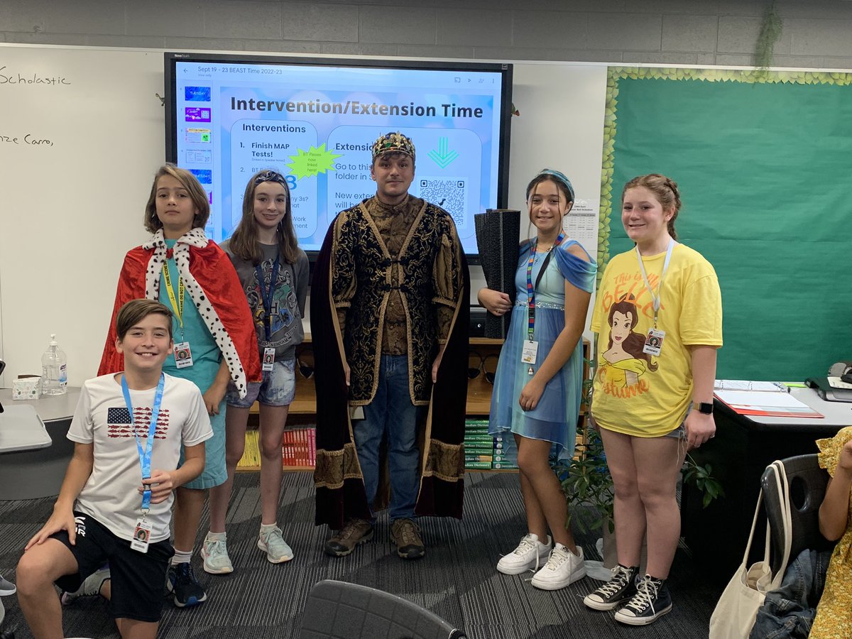 Marcus Green (@mgreenwrites) on Twitter photo My BEAST time is showing CISD pride by participating in the homecoming prince and princesses dress up day! <a href="/CoppellEast/">Coppell Middle School East</a>
#BroncosIgnite #CoppellHoCo My BEAST time is showing CISD pride by participating in the homecoming prince and princesses dress up day! <a href="/CoppellEast/">Coppell Middle School East</a>
#BroncosIgnite #CoppellHoCo