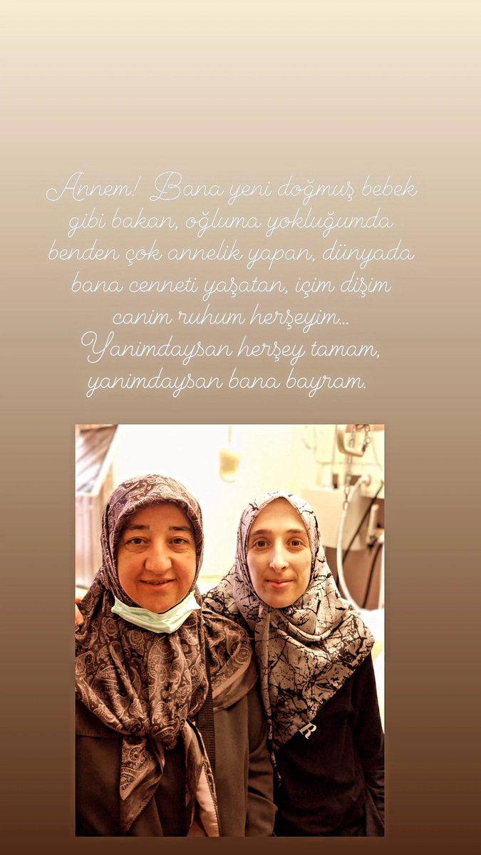 Annem...