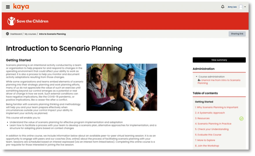 FSNnetwork's tweet photo. In 2021 IDEAL developed a self-paced online course to help USAID implementers design and facilitate scenario planning processes. Read the following blog to learn three reasons this short course may be for you! https://t.co/bnn3x2Nw1b

#ScenarioPlanning #Resilience #COVID19 https://t.co/C0SqzQuWqe
