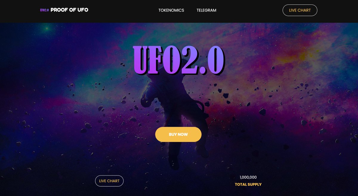 UFO2_ERC20's tweet photo. Our website is now live! Thanks to our hard working community in helping to build it. If you spot any typos or alike please give us a shout. #ufo2.0 #proofofufo #safu
#ERC20 #LFG 

https://t.co/VOh2Afb2tX https://t.co/aQsXzbMQuL