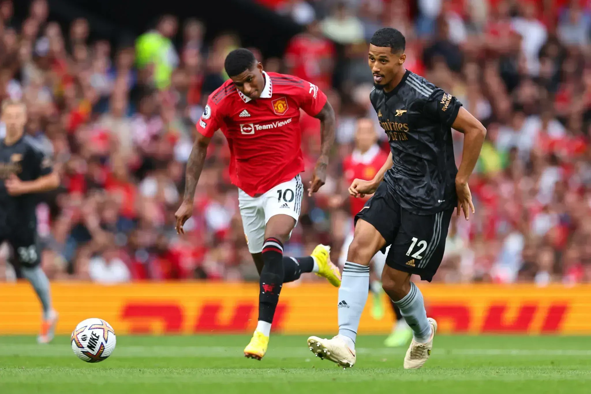 Stretford Paddock on X: "Arsenal fans are talking up Saliba as being the  best centre back in the world. Marcus Rashford has already destroyed that  narrative. #MUFC https://t.co/GksEVJsvon" / X