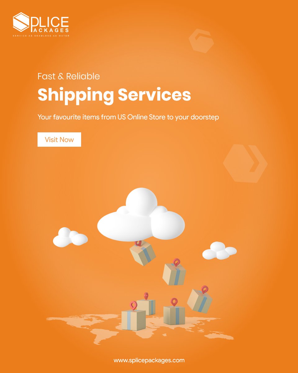 SplicePackages's tweet photo. Splice Packages offers solutions to your Shipping needs from the USA 📦✈️

☑️ Shop Online From USA 🛒🛍️
☑️ Ship to your Doorstep anywhere in the world 🌍

Visit now ➡️ https://t.co/WBccpmz26i

#onlineshopping #shopping #style #worldwideshipping #shipping #usstore #Amazon #eBay https://t.co/LvtZcKts3q
