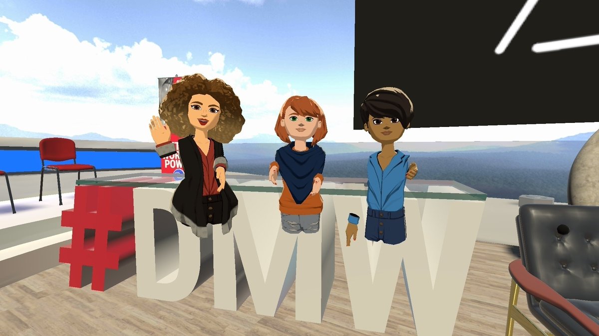 Heute startet die 6. Fintech Week #fwhh22 in Hamburg! Unsere Bremer #DMW Franziska Richter ist in einem Panel zum Metaverse dabei! 🥳Jetzt anmelden: fintechweek.de/event/women-in…

🚀 Wir als DMW sind auf dem Weg in die #VR und beschäftigen uns mit der Teilhabe von Frauen im #Metaverse.