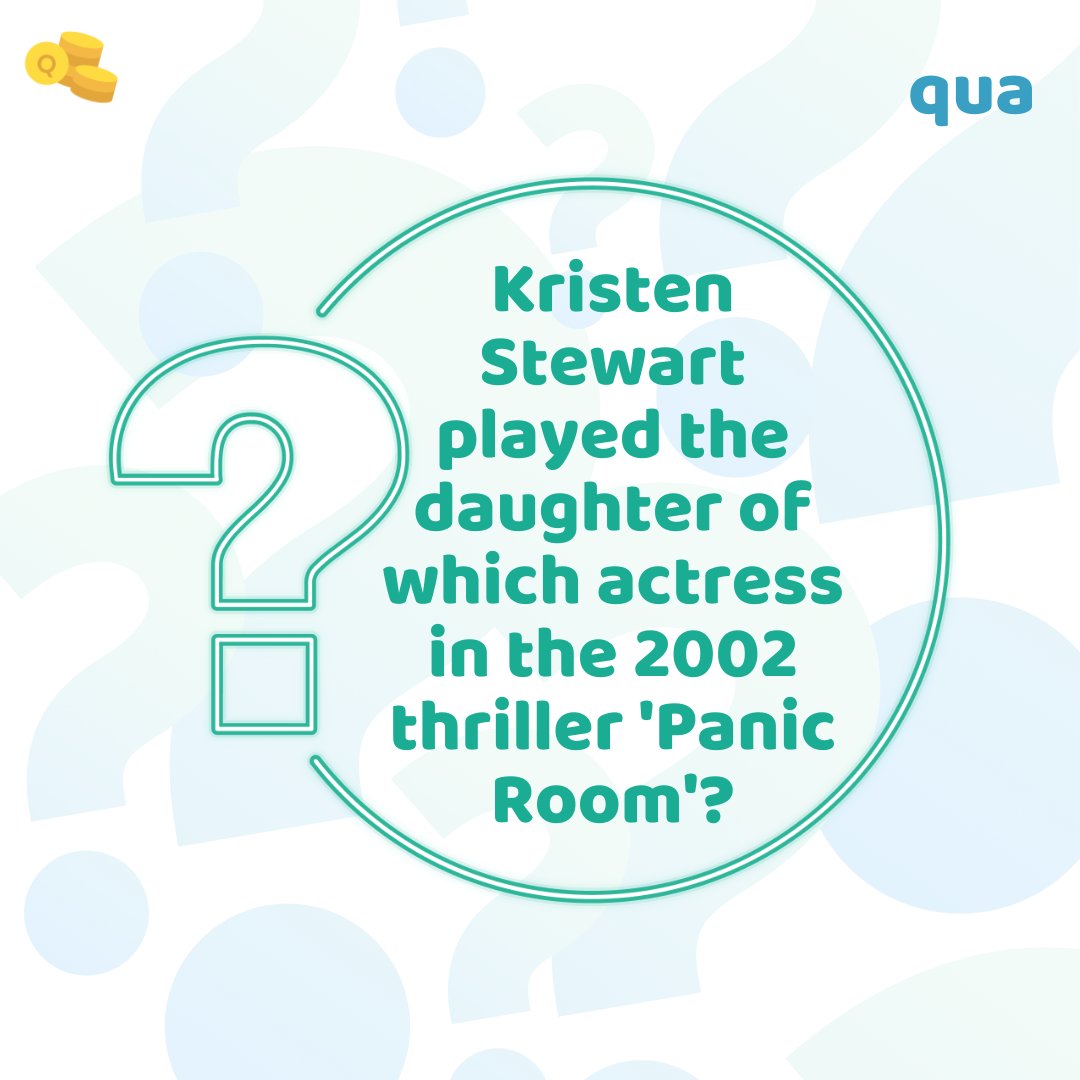 QuizQua's tweet photo. She is an American actress, director, and producer. 

#letsqua
#qua #quaquiz #amazon #lazada #Hollywood #movie #film #trending #entertainment #television #series #tvseries #KristenStewar #actress #MovieReview #movietwit #moviescenes #FILMUSIC #filmbokep #FILMRED文化祭 #trending https://t.co/VgqkwgX8YU