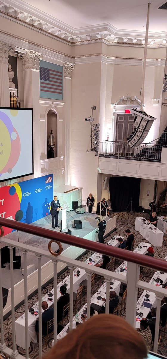 AngelaGichaga's tweet photo. At the @GlobalFund pledging conference to raise atleast US$ 18 billion for the next 3 years. Listening to @DrTedros emphasizing that health is not a luxury but a fundamental right. https://t.co/QBuKQDdS5B