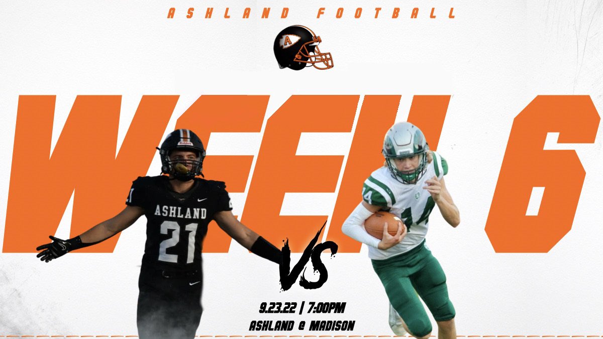 AshlandHsArrows's tweet photo. Come out and support your Arrows as they travel to Madison Friday night to take on the Rams in OCC action. #BurnTheShips #TUFF #EAT #78percent https://t.co/tRX7ETkAnF