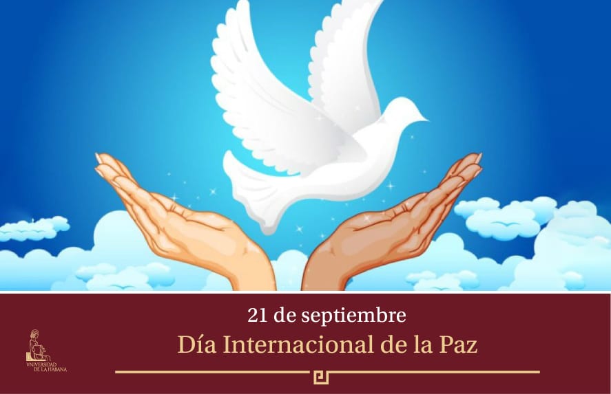 Universidad de La Habana (@udelahabana) on Twitter photo La <a href="/UdeLaHabana/">Universidad de La Habana</a> celebra el Día Internacional de la Paz
Celebración que se sustenta en la Declaración Universal de los Derechos Humanos "Todo individuo tiene derecho a la vida, a la libertad y a la seguridad de su persona", sentando las bases para la libertad, la justicia y la paz La <a href="/UdeLaHabana/">Universidad de La Habana</a> celebra el Día Internacional de la Paz
Celebración que se sustenta en la Declaración Universal de los Derechos Humanos "Todo individuo tiene derecho a la vida, a la libertad y a la seguridad de su persona", sentando las bases para la libertad, la justicia y la paz