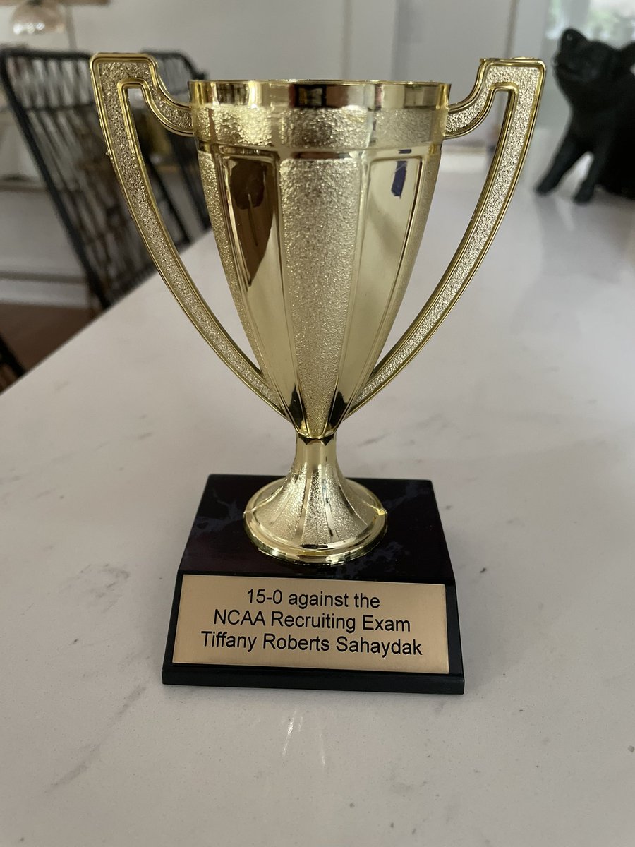 UCF Athletics Compliance Office (@ucfknightsrules) on Twitter photo With the retirement of the NCAA Recruiting Exam, we wanted to congratulate @trsahaydak of <a href="/UCF_WSoccer/">UCF Women's Soccer</a> on going 15-0 vs. the annual exam by having s perfect score each time! Great job, coach! #undefeated With the retirement of the NCAA Recruiting Exam, we wanted to congratulate @trsahaydak of <a href="/UCF_WSoccer/">UCF Women's Soccer</a> on going 15-0 vs. the annual exam by having s perfect score each time! Great job, coach! #undefeated
