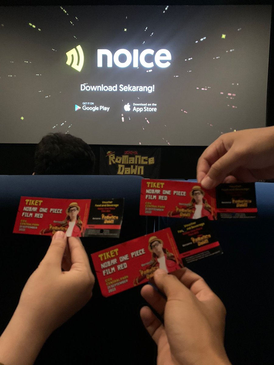 OnePiece_OPI's tweet photo. Kita nonton bertiga

Makasih undangannya kak @AryaNovrianus 🎉 https://t.co/JqGEuieVsS