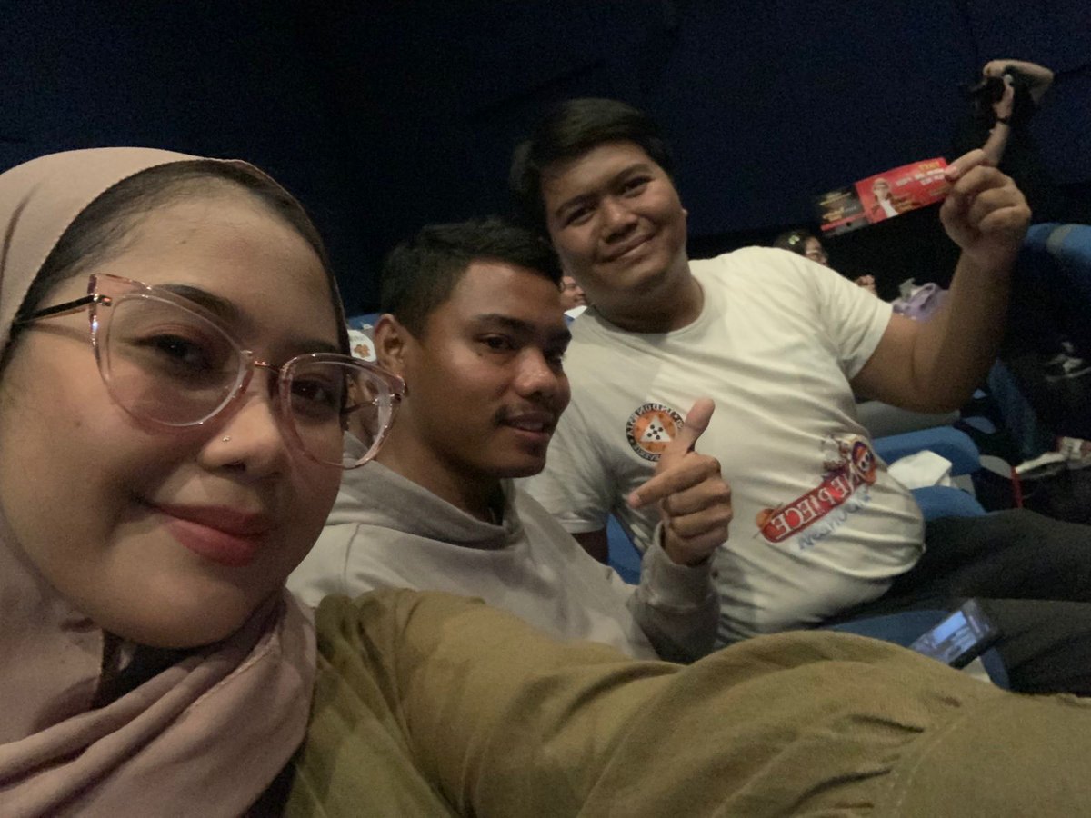 OnePiece_OPI's tweet photo. Kita nonton bertiga

Makasih undangannya kak @AryaNovrianus 🎉 https://t.co/JqGEuieVsS