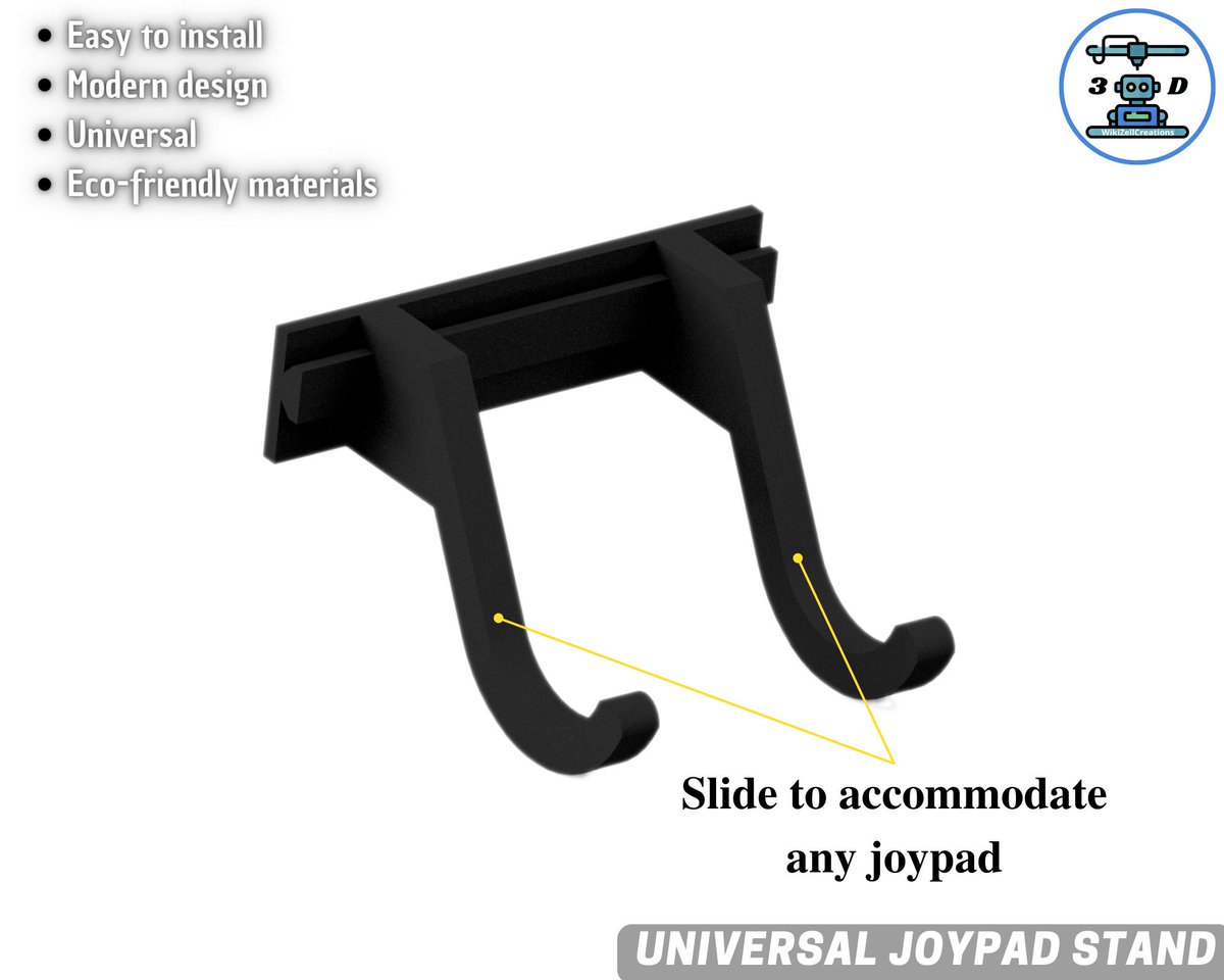 WikiZell's tweet image. Universal Controller Stand -  etsy.me/3RagnI4
#controllerstand #controllerholder #controllermount #gamingstand #gamergift #gamestationsetup #playstationgaming #ps5controller #xboxcontroller #twitch #gamer