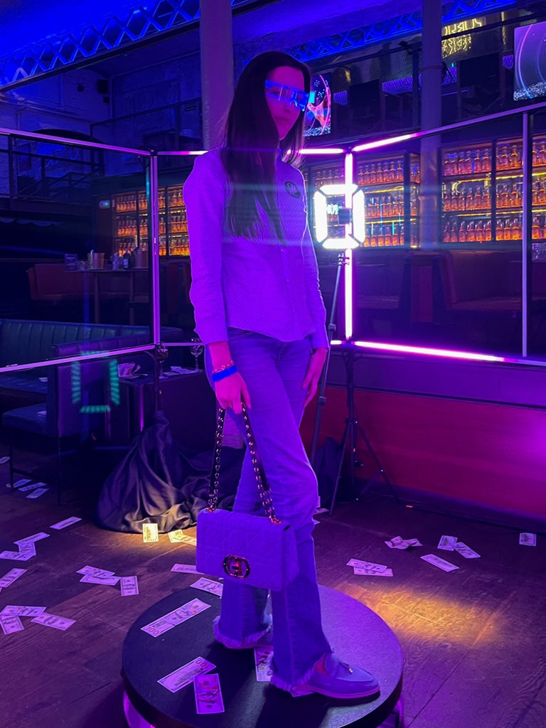 luciabavi's tweet photo. Representing @G4AL_Official at a cool venue organized by @coinpointnet reviewing the last years of the crypto industry and seeing how the Satoshi vision of Igaming practices in 2019 are coming and are here to stay 🎮🫶🏻! #CoinPointParty22 #G4AL #Crypto #Gaming https://t.co/XpHkpKrWUk