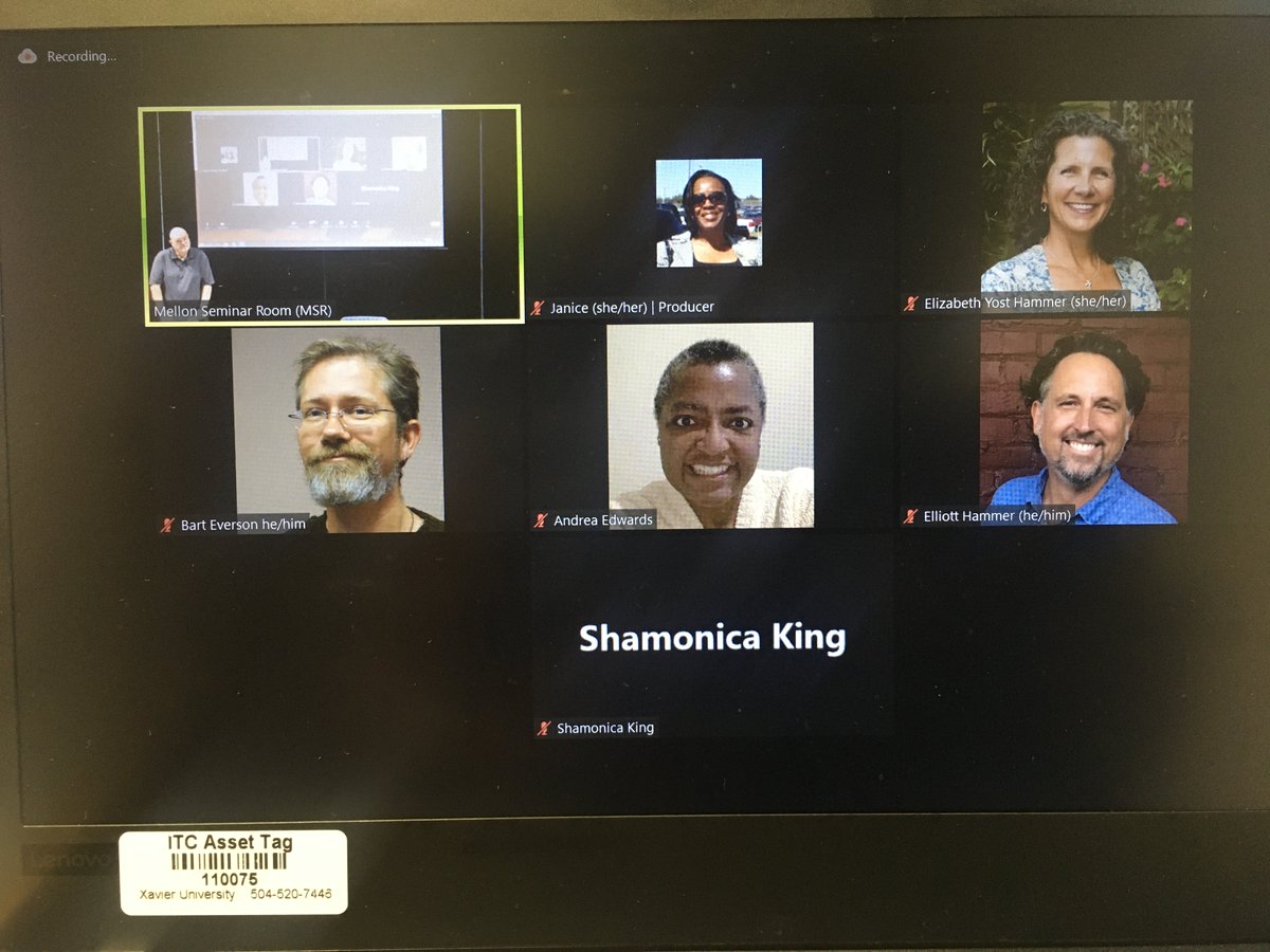 Janice Florent (@janiceflorent@mastodon.education) (@jmflorent) on Twitter photo Joanna Haye, Ouloide Yannik Goue, Stassi DiMaggio, and Patrick Vernon share one small thing that can make a difference in #teaching and #learning in <a href="/xulacat/">CAT+FD at XULA</a> workshop. #facdev #xula1925 Joanna Haye, Ouloide Yannik Goue, Stassi DiMaggio, and Patrick Vernon share one small thing that can make a difference in #teaching and #learning in <a href="/xulacat/">CAT+FD at XULA</a> workshop. #facdev #xula1925