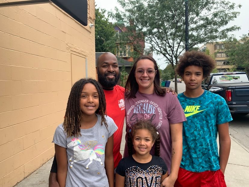 FONPBuffalo's tweet photo. Our day of Gratitude continues! We were lucky enough to be visited by the Ricketts Family who brought hundreds of blessing bags for us to hand out! https://t.co/26XBCJ4Ijx