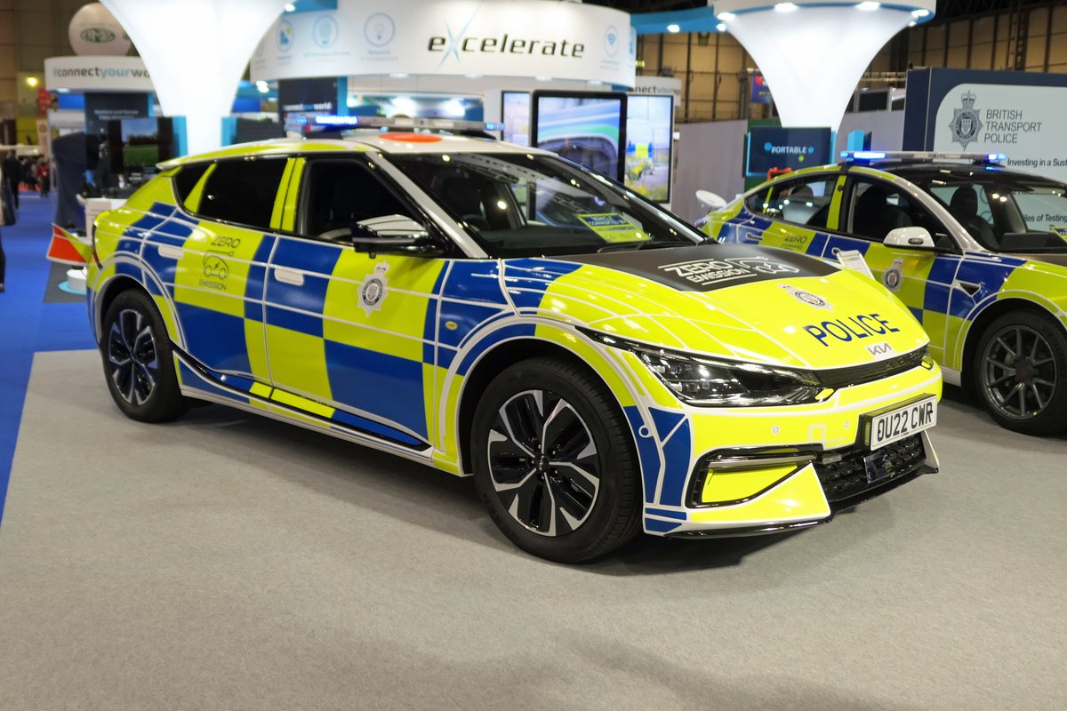 ESV911's tweet photo. Great to see the new British Transport Police Zero Emison vehicle at #ESS2020 electrification of the railway police https://t.co/faWkJw4g2Y
