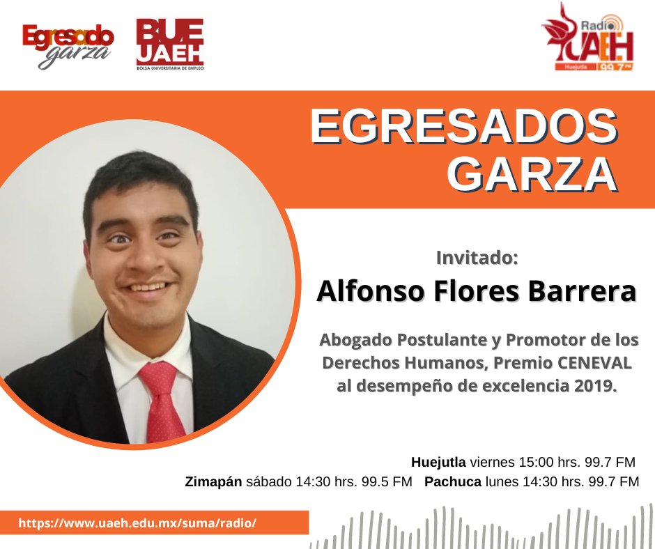 UAEH_Egresados's tweet photo. Viernes 23 de Septiembre Radio Huejutla 99.7 FM
https://t.co/V7TLbMEowY
Sábado 24 de Septiembre Radio Zimapán 99.5 FM
https://t.co/NcwSGQrUiA
Lunes 26 de Septiembre Radio Pachuca 99.7 FM
https://t.co/QiYV0hphi7
#BUE #UAEH #Egresados #EgresadoGarza #Pachuca #radio #huejutla https://t.co/NG5oXHID7T