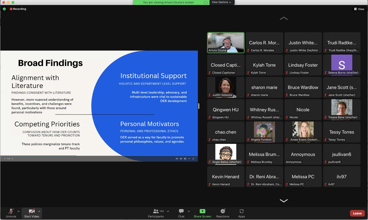 PresidntMorales's tweet photo. Great session by #tccconnect Campus' @agozuna on creating #OER programs! @mamaestes @TCCollege @LFTechTeach @CCHASouthwestrn https://t.co/IRMoL4GWH7