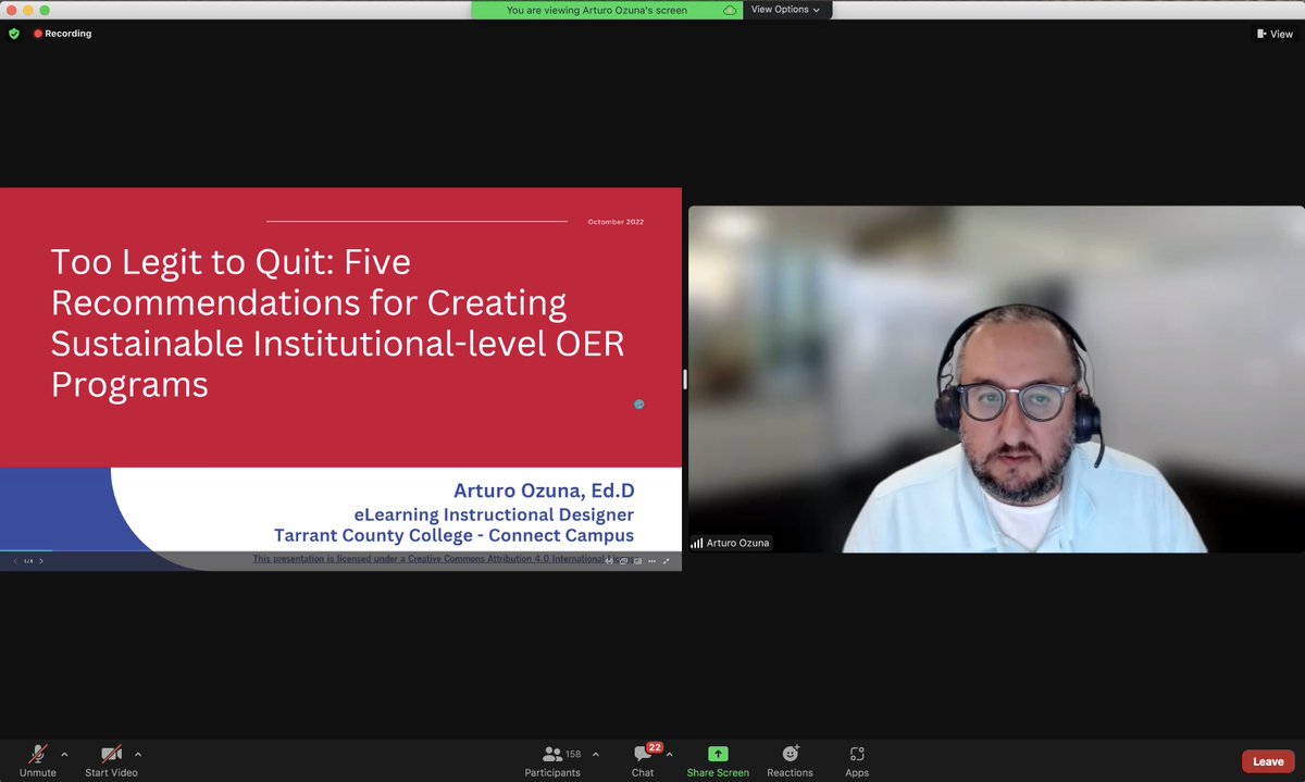 PresidntMorales's tweet photo. Great session by #tccconnect Campus' @agozuna on creating #OER programs! @mamaestes @TCCollege @LFTechTeach @CCHASouthwestrn https://t.co/IRMoL4GWH7