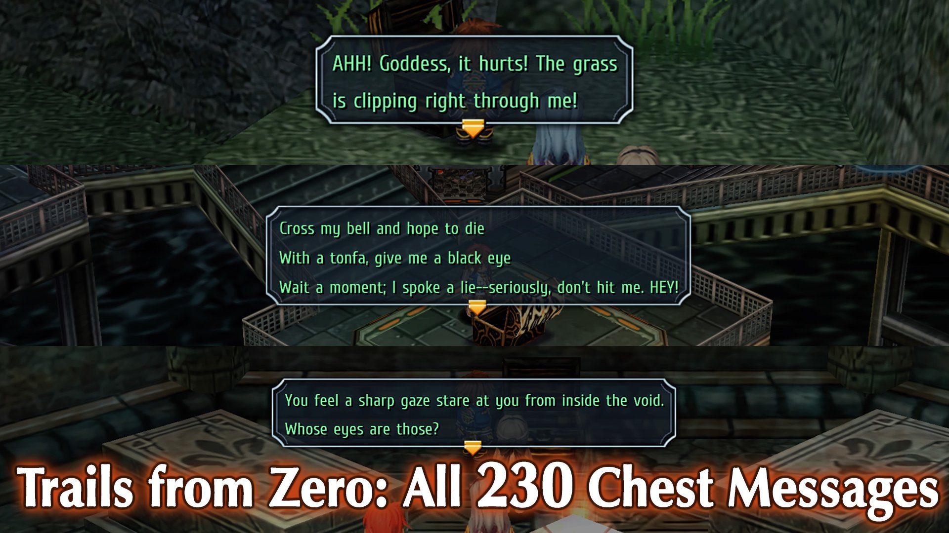 Noisy Pixel on Twitter "The Legend of Heroes Trails from Zero All 230