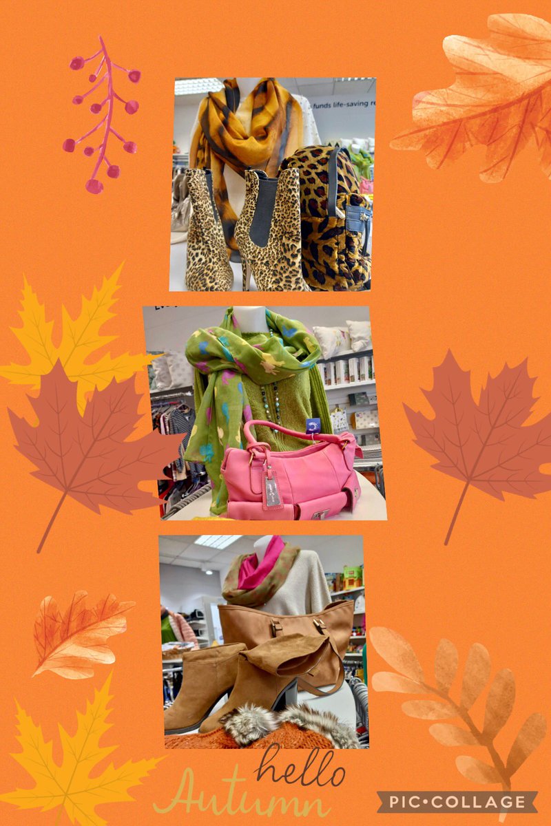 Caroline_Keech's tweet photo. Loving the #newseason #Autumn #fashion trends @CRUKYate #Bristol  Update your #wardrobe with #leopardprint or add bright pop of colour #charityfinds #shopforless https://t.co/dWV3iS4PGU