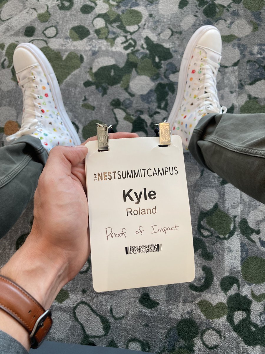 Checking in at the NEST at Javits Center for #NYCClimateWeek rocking the original @NicoleKelner climate kicks, found on @mcjpod 

Come find me!