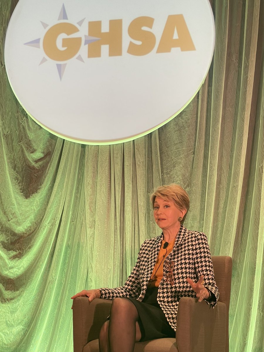 Loving @RealJanePauley at #GHSA2022. @GHSAHQ