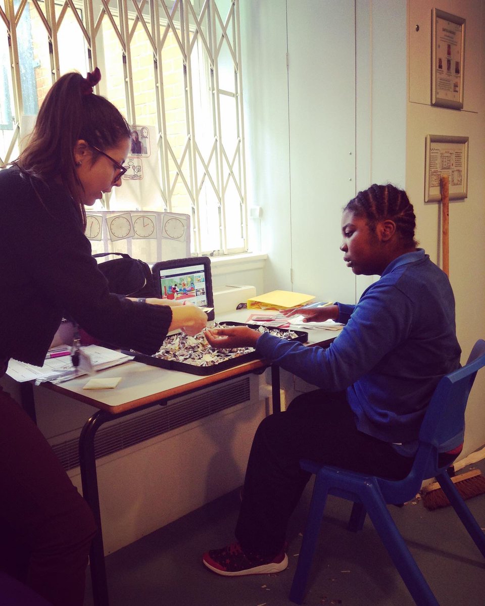 SchoolSnowflake's tweet photo. At Snowflake, some pupils communicate using #PECS (Picture Exchange Communication System), an #alternative #augmentative system where individuals use pictures to communicate requests to a communication partner(CP). In phase 2, they increase distance from the CP & from the book https://t.co/wh7ZMix92p