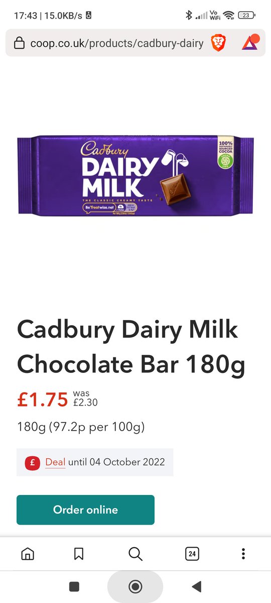 SONotley's tweet photo. @coopuk why is this offer advertised online and in store but not actually loaded at the tills? Not worth going back for £1.10, but annoying... https://t.co/IxYImi6mtK