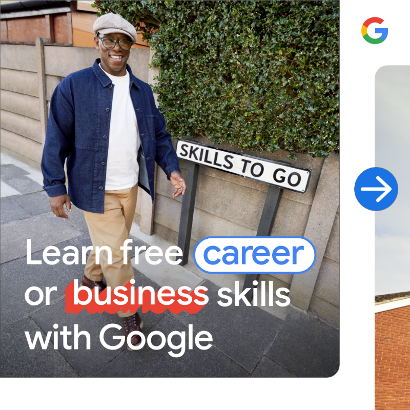 GoogleUK's tweet photo. @googleuk is teaming up with @IanWright0 to help people across the UK learn new career or business skills for free with Google training. Any time, day or night. Find a course for you now. Visit https://t.co/agnkDVUxxT