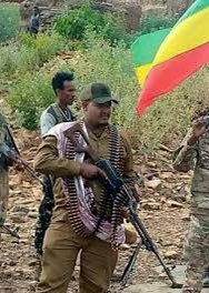 SelassieI24's tweet photo. ⚠️Furious 🛑

Z #Oromo ppl won't surrender Jalmeron, who is a #genocidal. 

Z #Tigray ppl won't surrender Debretsion, who is a #genocidal. 

#Amhara PP called #Zemene in Z name of mediation &amp; reconciliation but handed him over to Z genocidal GoE. 
#AmharaUnderAttack #AmharaWakeUp https://t.co/LBoJ3iIneE