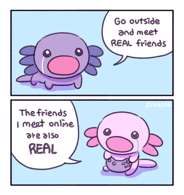 Online friends 