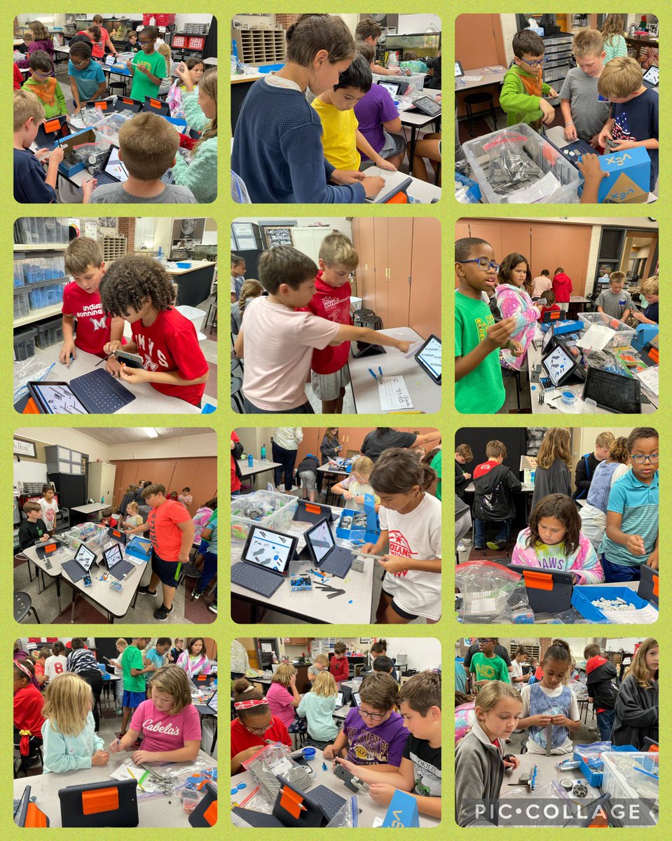 Northviewelem's tweet photo. 3…2…1…robot! 🤖 Our Northview VEX Robotics teams are busily preparing for the upcoming competition season. We are looking forward to a successful year! #robotribe #EveryStudentEveryDay https://t.co/qTL8zTwJ5k