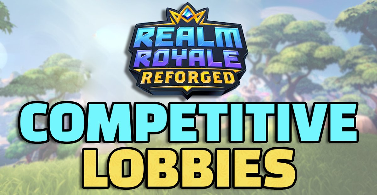 Excited to announce the launch of a new community-run #realmroyale SOLO LEAGUE!

Full details &amp; sign up: docs.google.com/document/d/1dh…

Discord: discord.gg/Q7XZw8aZnQ