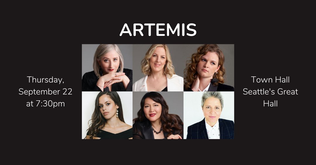 Earshot Jazz (@earshotjazz) on Twitter photo Tomorrow is the day! ARTEMIS will be in #Seattle <a href="/THSEA/">Town Hall Seattle</a>'s Great Hall. Featuring <a href="/ReneeRosnes/">Renee Rosnes</a>, @ingridjenmusic, Nicole Glover, <a href="/tarantino_alexa/">Alexa Tarantino Official</a>, Noriko Ueda, and <a href="/alliboomboom/">Allison Miller</a>. Tickets still available🎟️
Purchase yours now while you still can: sforce.co/3Aq483x Tomorrow is the day! ARTEMIS will be in #Seattle <a href="/THSEA/">Town Hall Seattle</a>'s Great Hall. Featuring <a href="/ReneeRosnes/">Renee Rosnes</a>, @ingridjenmusic, Nicole Glover, <a href="/tarantino_alexa/">Alexa Tarantino Official</a>, Noriko Ueda, and <a href="/alliboomboom/">Allison Miller</a>. Tickets still available🎟️
Purchase yours now while you still can: sforce.co/3Aq483x