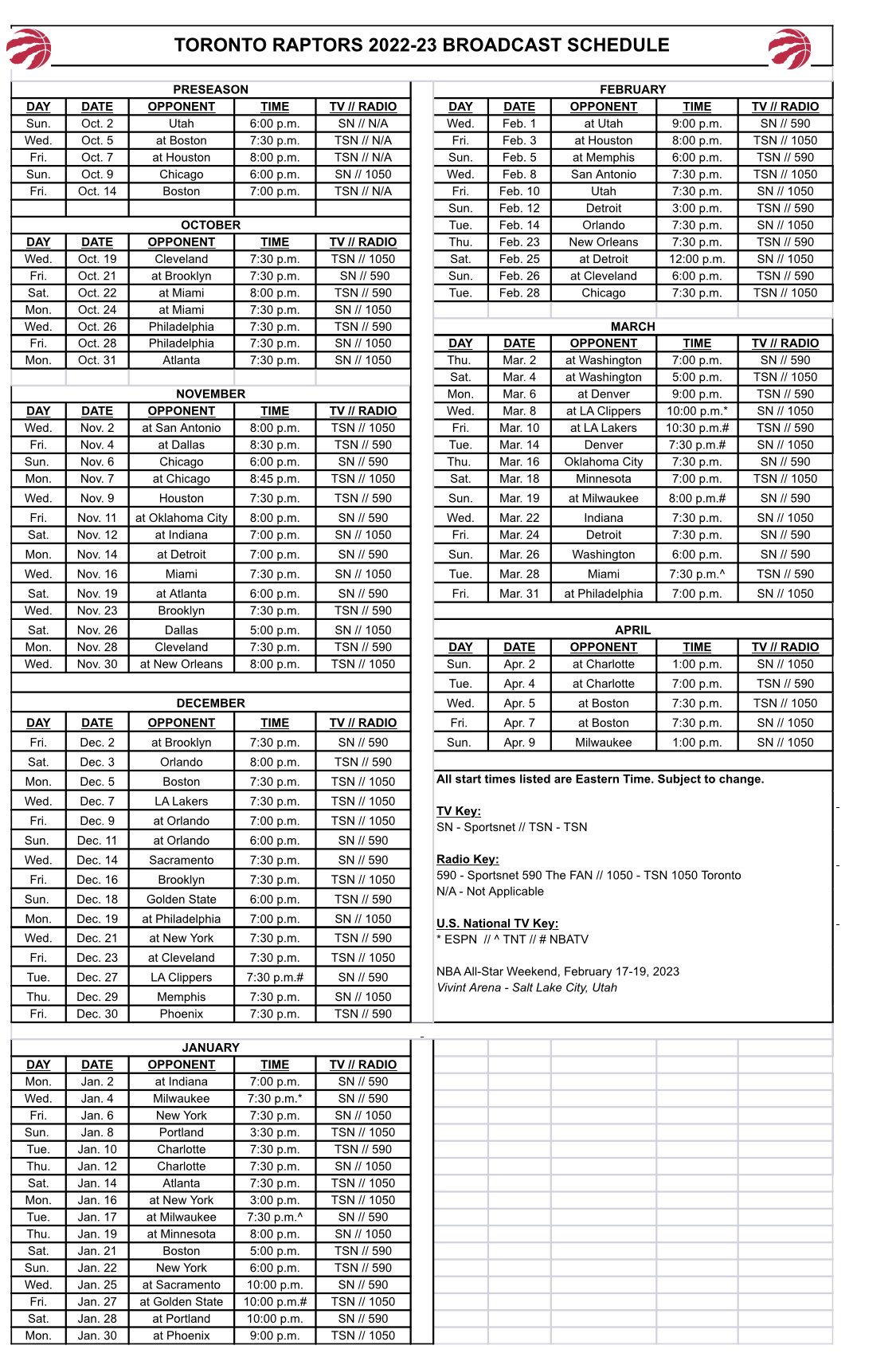 tsn-reveals-action-packed-toronto-raptors-broadcast-schedule--ti