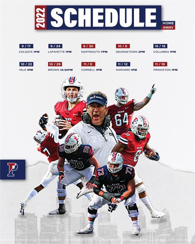 i would like to thank @PENNfb for the game day invite  and showing some love can’t wait to be in Philly <a href="/CoachMetzler/">Kyle Metzler</a> <a href="/CoachBobBenson/">Bob Benson</a> <a href="/DraughnFB/">Draughn Football</a> #goquakers