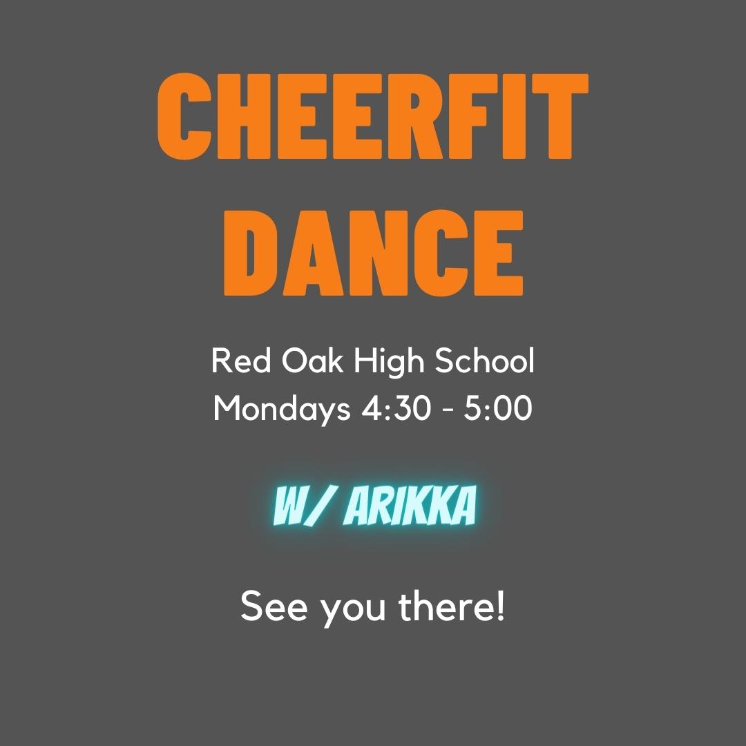 Come get in shape with your fellow teachers the CheerFit way!  First class is FREE.  Register by clicking the link in bio #cheerfit #captainarikka #smilesweatrepeat